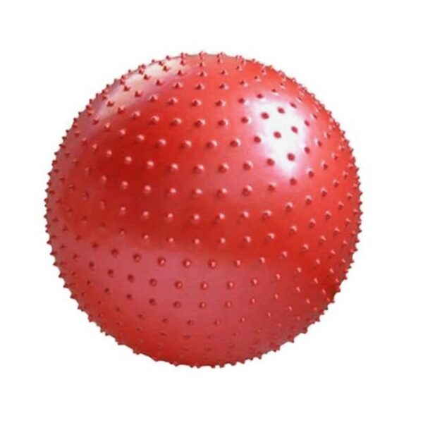 Dikenli Pilates ve Yoga Topu 75 cm | Pompa Hediyeli Masaj Etkili Egzersiz Topu