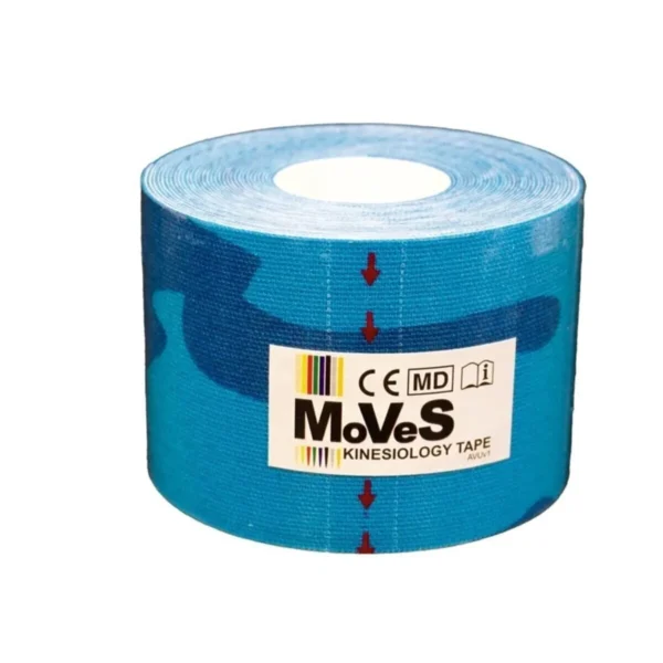 Moves Kinesio Tape Mavi desenli