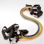 Sanctband Tubing with Handles Orange Hafif Direnç Lastiği