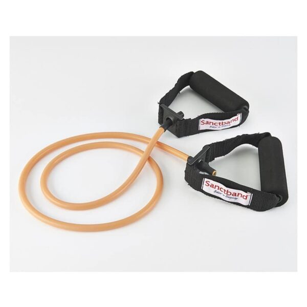 Sanctband Tubing with Handles Peach En Hafif Direnç Lastiği